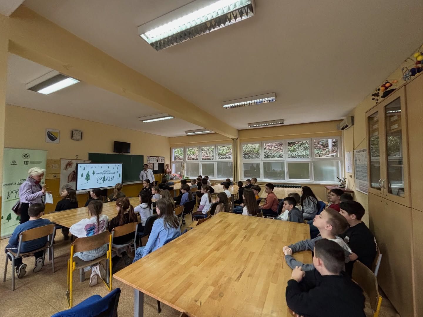 Edukacija o šumama i pošumljavanju u našoj školi