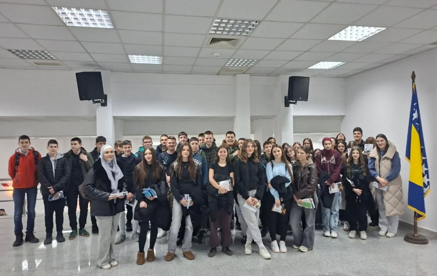 Read more about the article Učenici IX razreda na Sajmu srednjih škola Grada Mostara