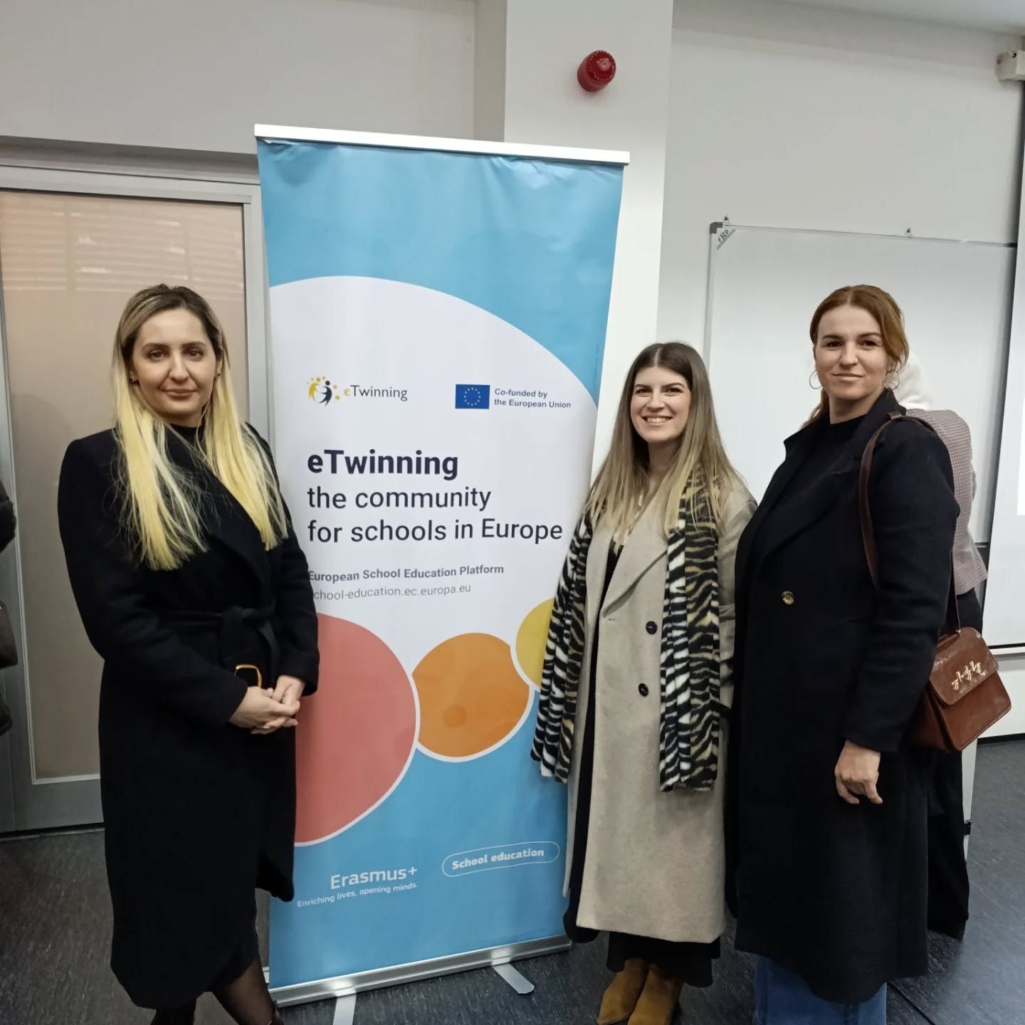 Naš tim na edukaciji o eTwinning platformi